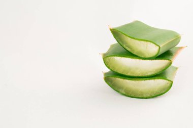 Aloe vera dilimlenmiş güzellik tesisi