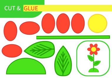 Çocukların öğrenme, eğitim ve eğlence için mini oyun 