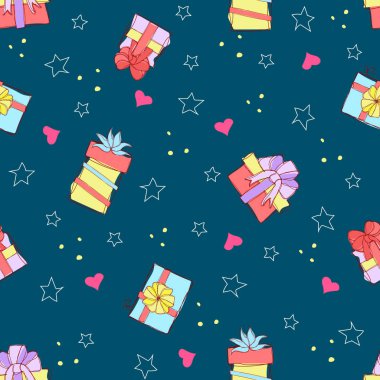 Renkli oyuncak arabalar açık pembe arka plan üzerinde izole. Kumaş, plastik veya kağıda baskı için çocukların dikişsiz deseni