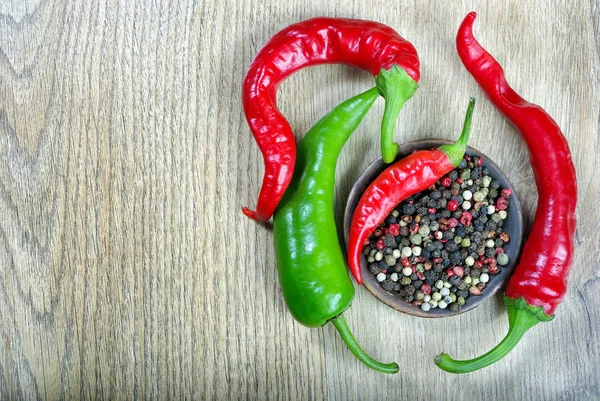 red ground pepper. close up.