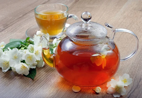 yasemin yeşil çay. yakın çekim