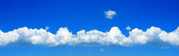 Blue Sky White Clouds Copy Spaces — Stock Photo, Image