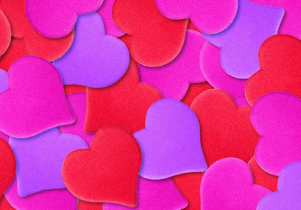 San Valentín Textura Del Corazón Fondo Corazones Para Día San — Foto de Stock