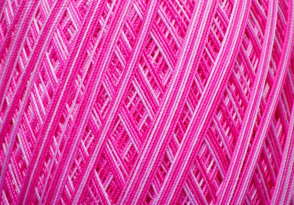 Roze Draad Textuur Achtergrond Roze Draad Close — Stockfoto
