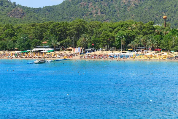 Kemer Turkije Juni 2018 Resort Met Middellandse Zee Met Azuurblauwe — Stockfoto