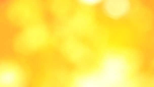 秋天的黄色模糊的枫叶的背景 — 图库视频影像