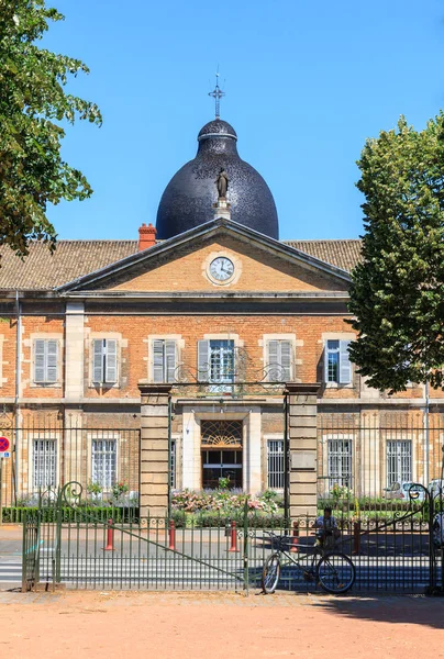 Saone et Loire, ospedale Hotel-Dieu in Borgogna, città di Macon — Foto Stock