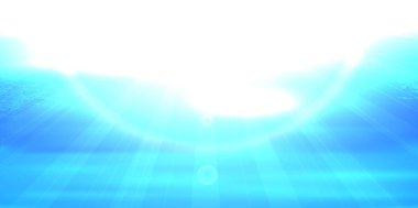 Yaz ve deniz manzara arka plan