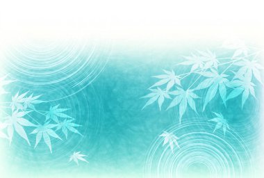 Akçaağaç yaprakları yaz arka plan