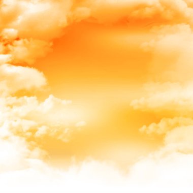 Sonbahar gökyüzü manzara arka plan