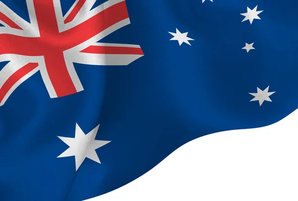 Fundo Bandeira Nacional Austrália —  Vetores de Stock