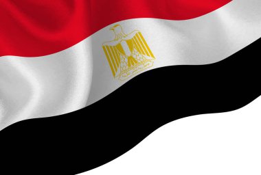 Mısır ulusal bayrak arka plan