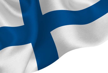 Finlandiya ulusal bayrak arka plan