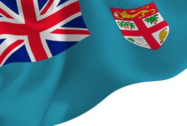Fiji ulusal bayrak arka plan