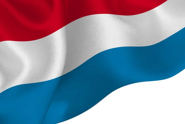 Netherlands National Flag Background — Stock Vector