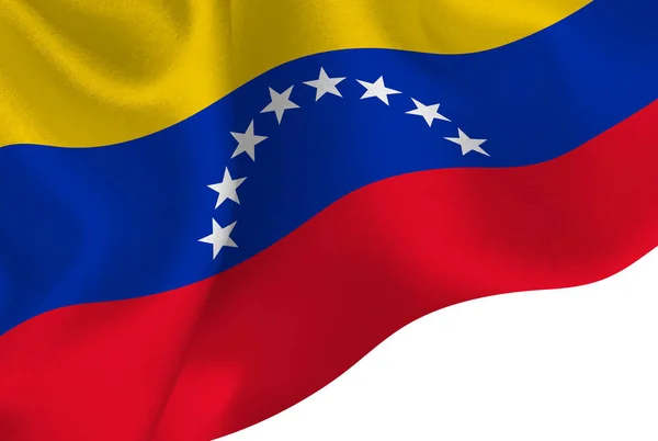 Venezuela Zászlaja Háttér — Stock Vector