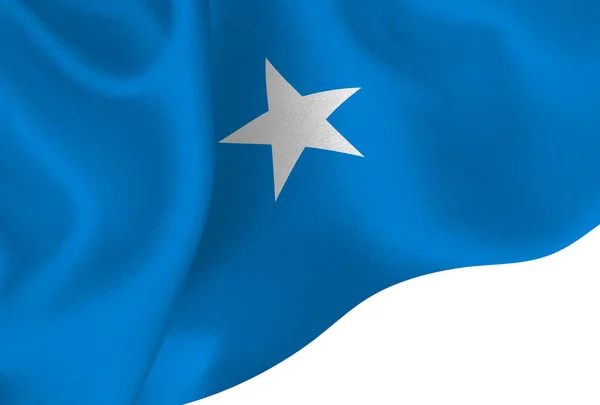 Φόντο Εθνική Σημαία Της Σομαλίας — Διανυσματικό Αρχείο