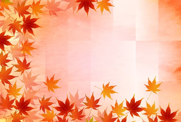 Maple Leaves Maple Background — Stock Vector