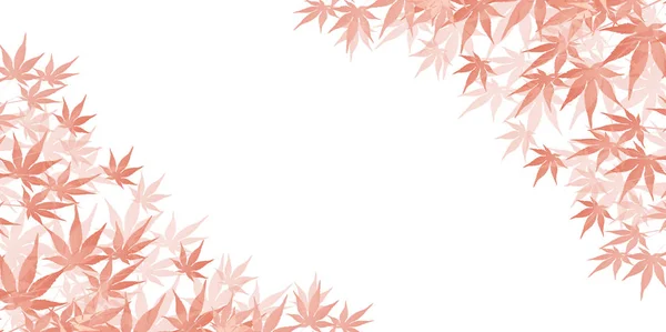 Φθινόπωρο Φύλλα Σφενδάμου Φόντο Φθινόπωρο — Διανυσματικό Αρχείο