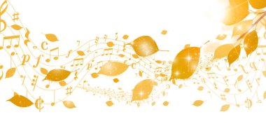 Sonbahar, sonbahar arkaplanından ayrılıyor