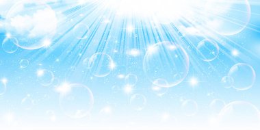 Gökyüzü bulut manzara arka plan