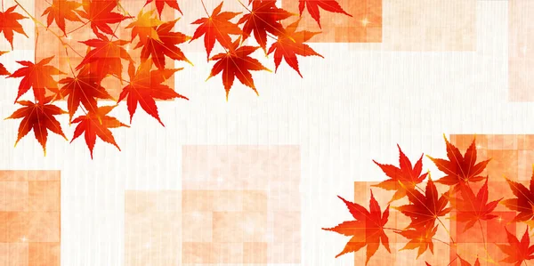 Herbst Blätter Herbst Blätter Hintergrund — Stockvektor