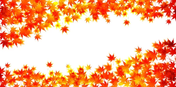 Herfst Bladeren Herfst Bladeren Achtergrond — Stockvector