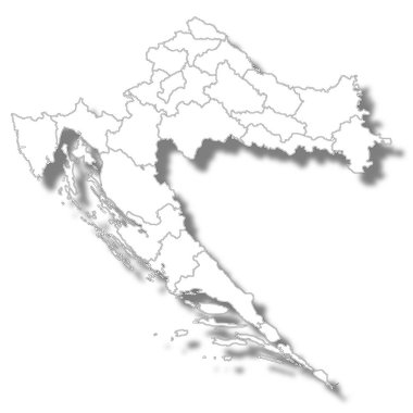 Hırvatistan ülke göster simgesi