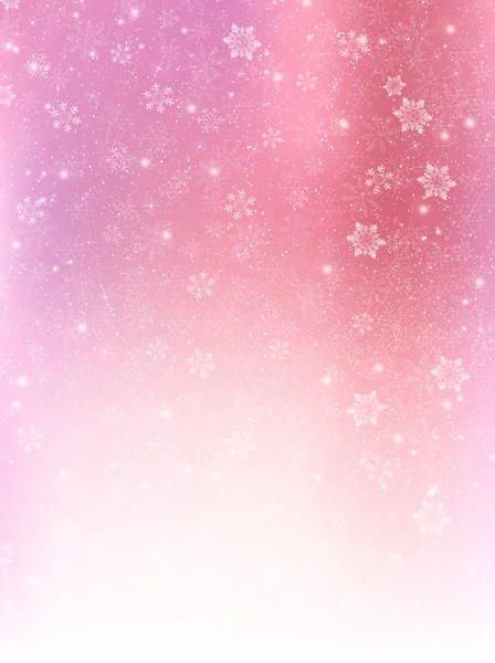 Christmas Snow Winter Background — Stock Vector