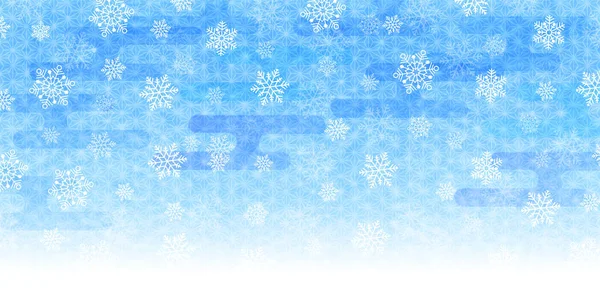 Christmas Snow Winter Bakgrund — Stock vektor