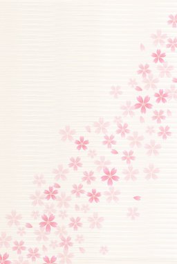 Sakura yılbaşı kartı arka plan Japon kağıt