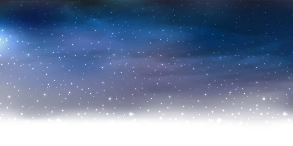 Christmas Snow Winter Background — Stock Vector