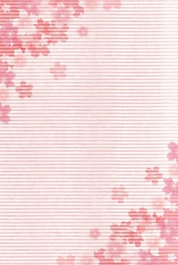 Yeni yıl tebrik kartı arka plan bahar Japon kağıt