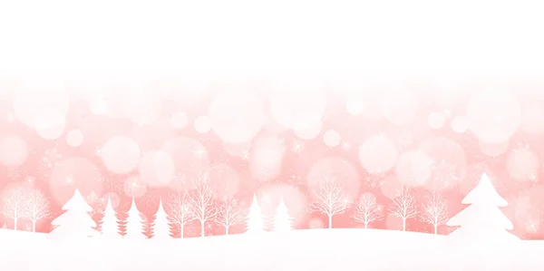 Christmas Snow Winter Background — Stock Vector