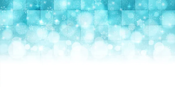 Christmas Snow Winter Achtergrond — Stockvector