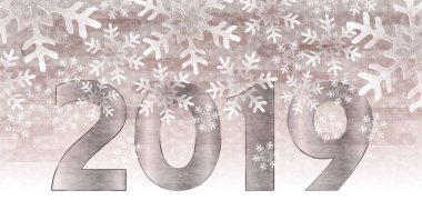 2019 kar Noel arka plan