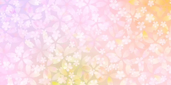 Цветочный Фон Весенний Цветок — стоковый вектор
