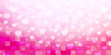 Sevgililer kalp kış arka plan