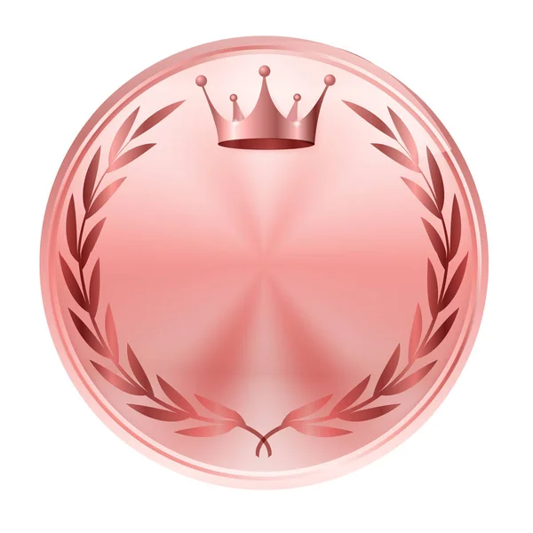 Коронная Медаль — стоковый вектор