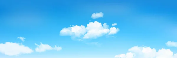 空雲風景の背景 — ストックベクタ