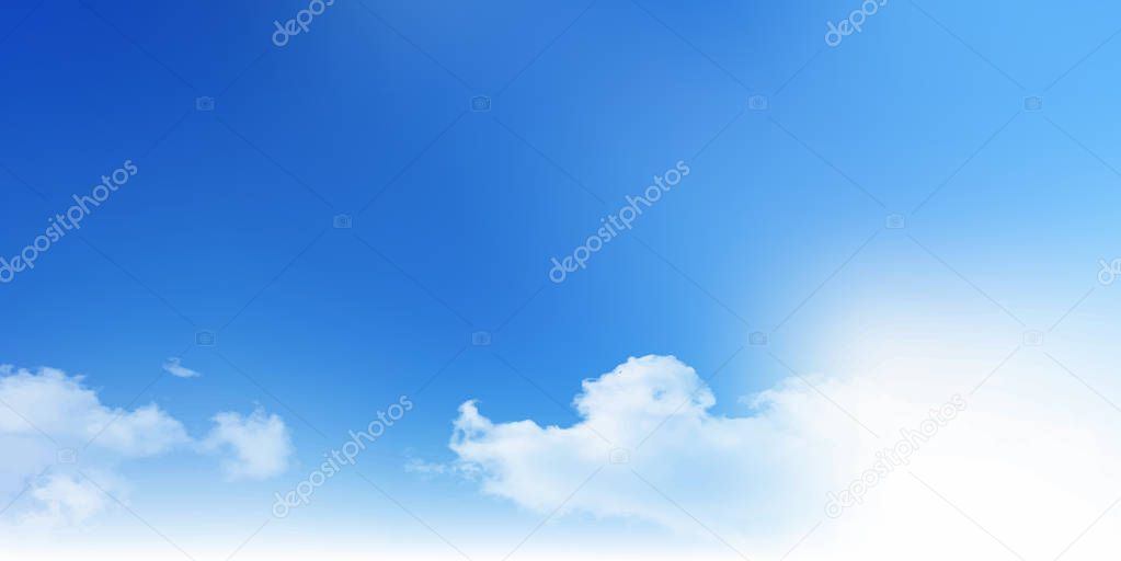 Sky cloud landscape background