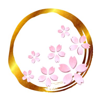 Kiraz çiçeği bahar çiçeği ikonu