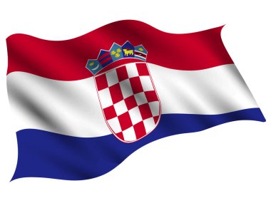 Hırvatistan ülke bayrak simgesi