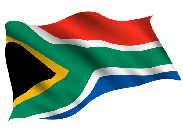 Dél Afrikai Ország Jelző Ikon — Stock Vector