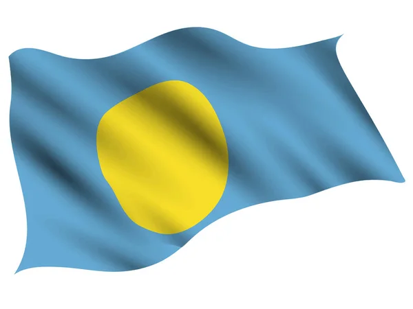 Значок Флага Палау — стоковый вектор