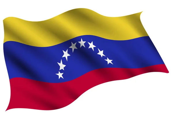 Venezuela Icono Bandera Del País — Archivo Imágenes Vectoriales