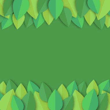 Yeni yeşil yaprak yeşil arka plan