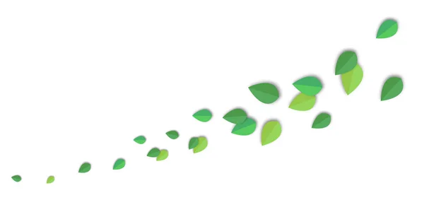 Новий Зелений Лист Зеленого Фону — стоковий вектор