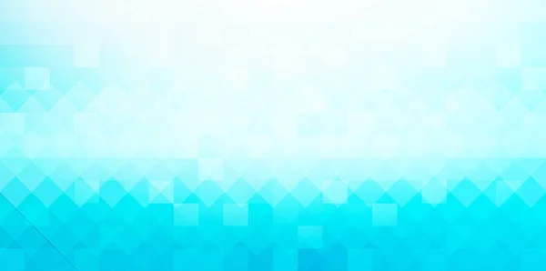 Géométrie Bleue Fond Océanique — Image vectorielle