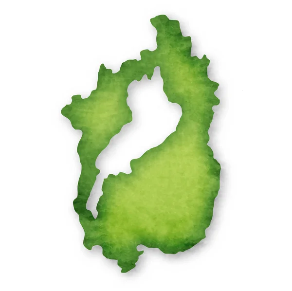 Prefektura Shiga Japonia Mapa Ikona — Wektor stockowy